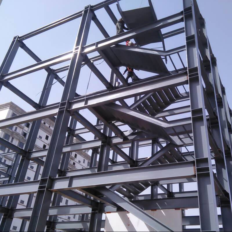 Steel Workshop Application GB Standard prefab steel high rise building Featured Image