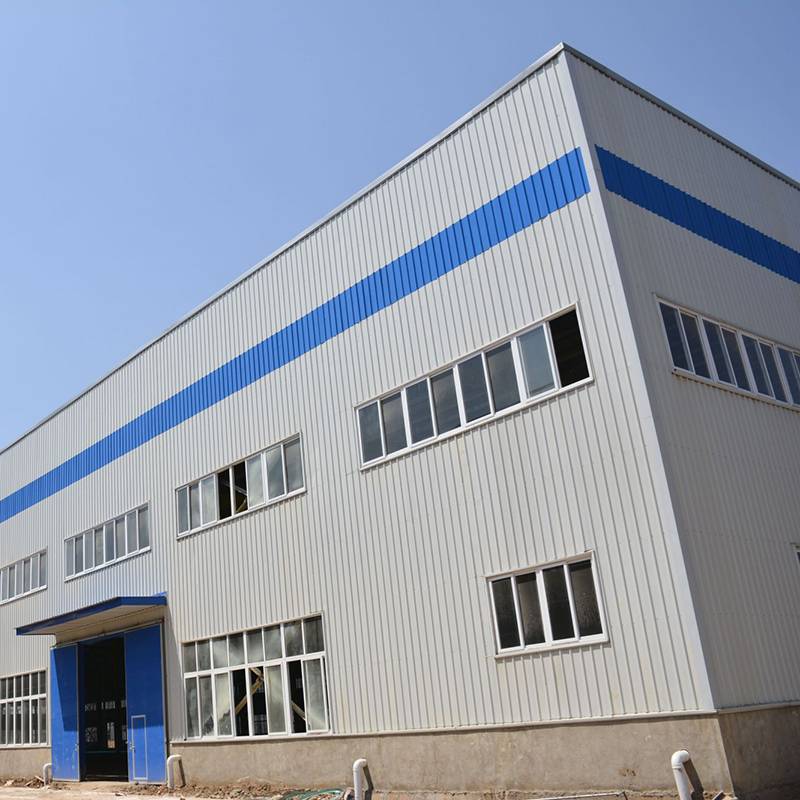 Factory supplied Steel Structure Plant -
 Corrugated Metal Panels Steel Structure Workshop Metal Frame Building – Hongji Shunda
