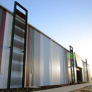 Corrugated Metal Panels Steel Structure Workshop Metal Frame Building