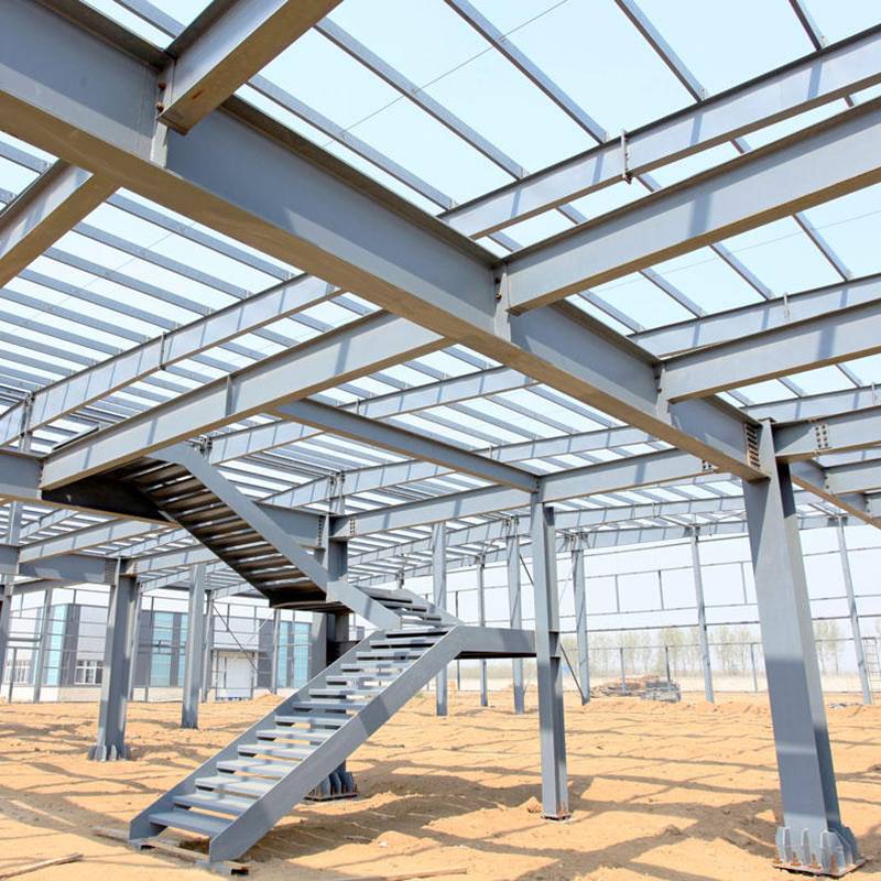 Economical Industrial Prefabricated Workshop Steel Structure Drawing (3)