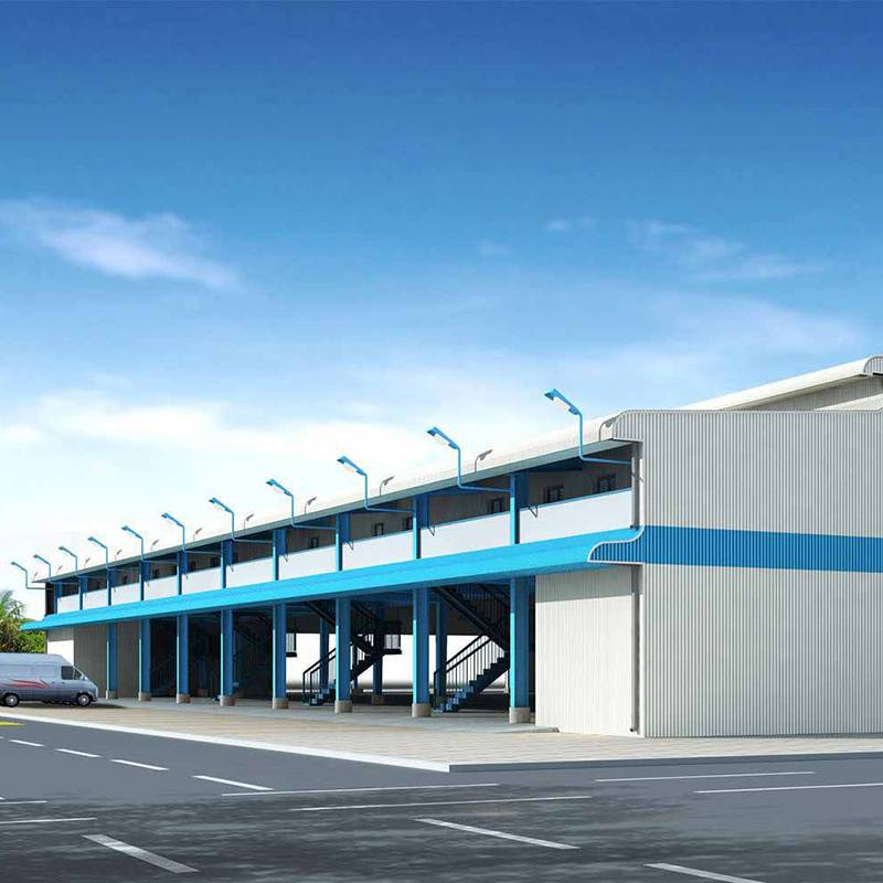 Factory Supply Poultry Farm Design -
 Economical Prefab Steel Structure Frame Building – Hongji Shunda