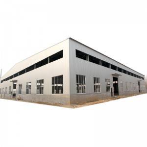 Professional Design Prefabricated Steel Warehouse -
 Free Design Steel Frame Fabrication Large Span Workshop – Hongji Shunda