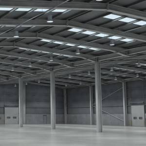 Galvanized Wide Span Light Steel Frame Storage Warehouse Workshop Shed