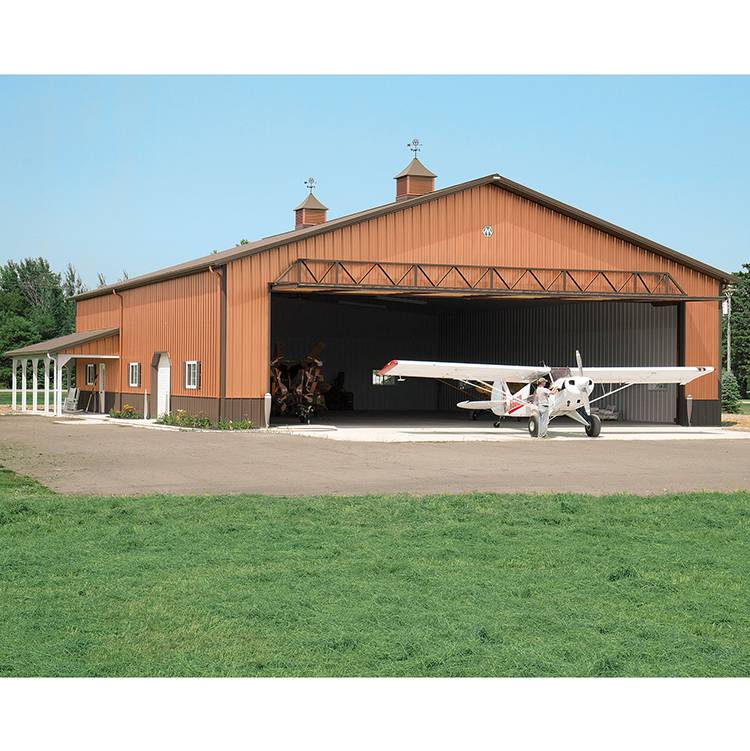 Hangar Steel Metal Frame Hangar Prefab Aircraft Hangar (2)
