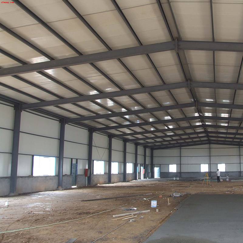 Top Suppliers Prefabricated Steel Structure Shopping Mall - Factory making Construction Design And Build Steel Structural Workshop Over 11 Years Experience – Hongji Shunda Featured Image