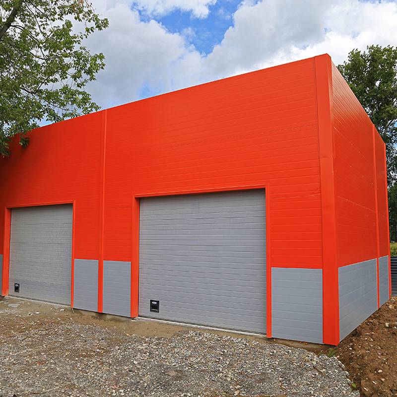 Industrial Steel Shed metal building steel structure portable warehouse (3)