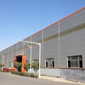 Large Span Custom Prefab Warehouses Steel Structure