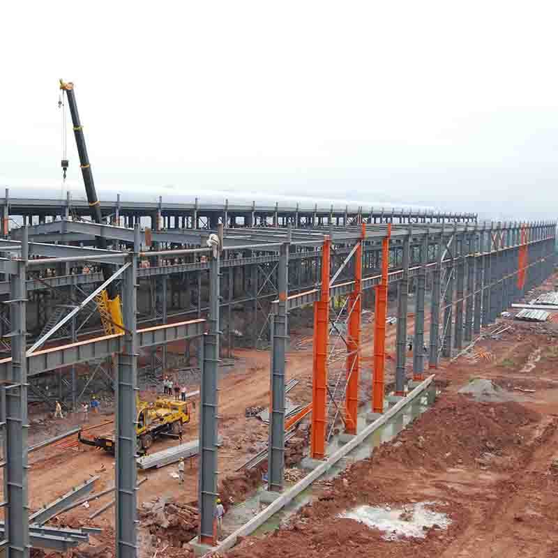 OEM Factory for Warehouse Steel Structure Prefabricated -
 Large Span Custom Prefab Warehouses Steel Structure – Hongji Shunda