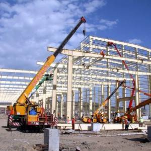 Low Cost Fast Assemble Portable Factory Steel Frame Warehouse