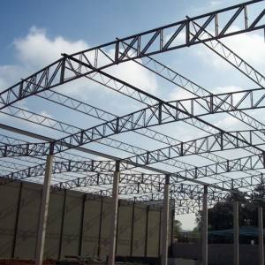 Modular Cheap Fabrication steel frame structure