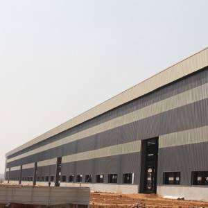 Good Quality Iso9001 Certification Prefabricated Manufactured Steel Structure Workshop/warehouse/building