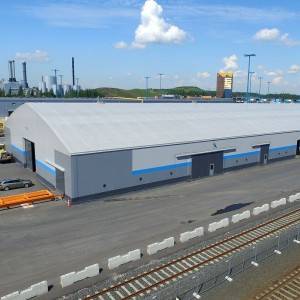 2019 High quality China Cheap Prefabricated Pre-Engineered Storehouses Light Gauge Steel Structure Warehouses