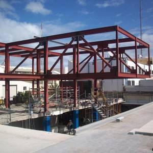 Multi-functional Easy Install steel prefab warehouse