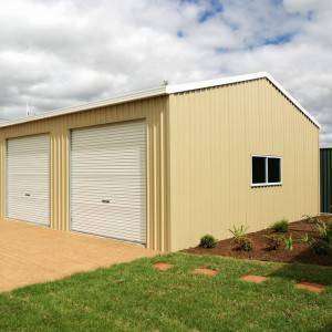 Wholesale Prefab Steel Frame Modular Garage Warehouse Garden Shed