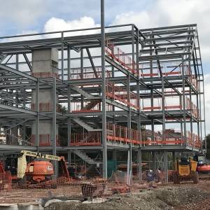 Professional Design Construction Process Steel Structure Workshop / Steel Structure Warehouse
