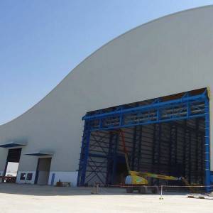 Newly Arrival Low Cost Light Steel Structure Building Pre Fabricated Warehouse Car Workshop Design