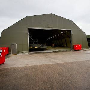 Prefabricated Building Modern Design Aircraft Steel Hangar