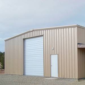 Simple Prefab Low Cost Mechanical Prefabricated Frame Steel Structure Car Garage Buildings