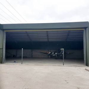 Widely use metal hangar building prefabricated steel structure