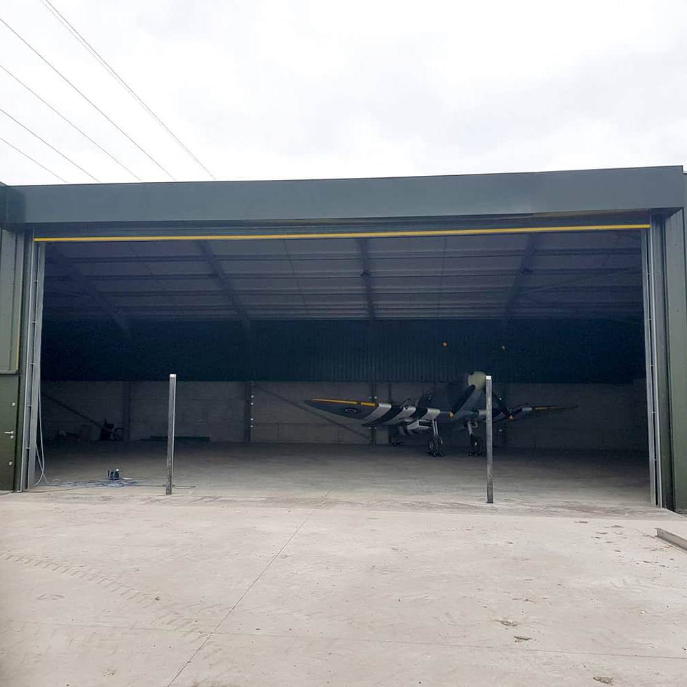 Free sample for Light Weight Steel Structure Warehouse -
 Widely use metal hangar building prefabricated steel structure – Hongji Shunda
