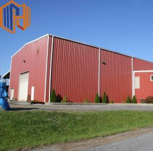 Prefab Steel Structure Commercial Buildings Metal Frame Helicopter Hangar Shed