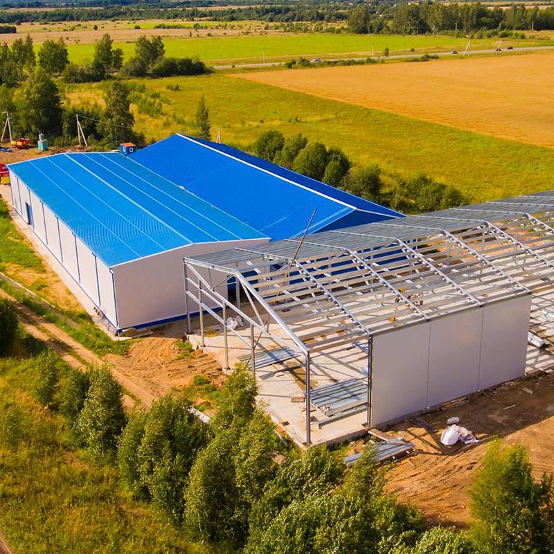 OEM Supply Warehouse Steel Structure Building -
  Prefab frame steel structure warehouse – Hongji Shunda