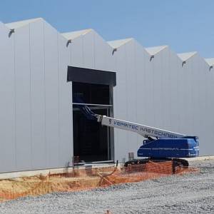 Prefab frame steel structure warehouse