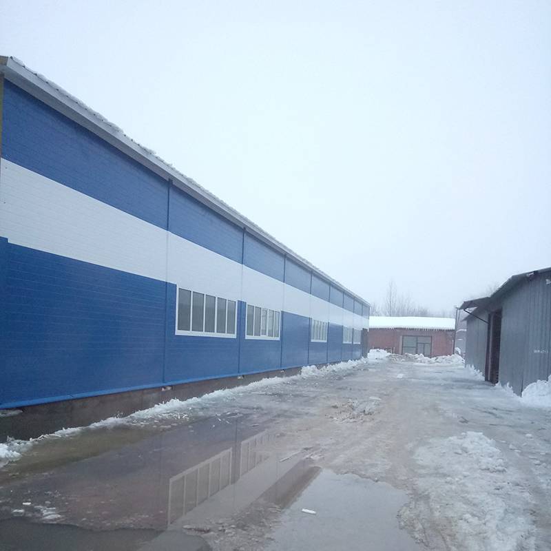 Fast delivery Broiler Poultry Farm House Design -
 High stand prefabricated steel warehouse  – Hongji Shunda