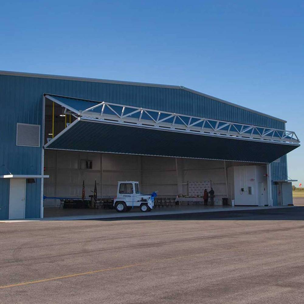 steel structure aircraft hangar (2)