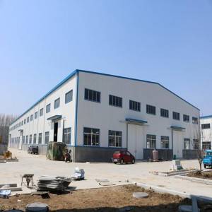 light metal building construction gable frame prefabricated industrial steel structure warehouse