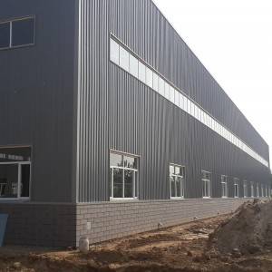 prefabricated steel structure workshop building