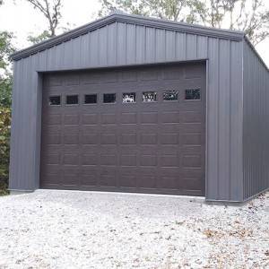 China Mini Cheap Metal Prefabricated Small Sound Proof Steel Structure Building Garage