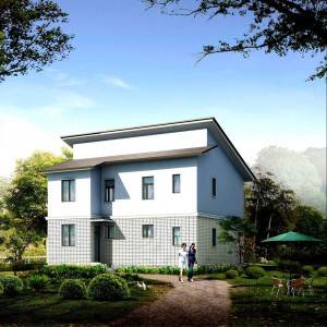Modern luxury china made prefabricated homes with elevation designs