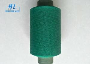 Different Color PVC Coated Fiberglass Yarn 0.28mm Diameter 89tex