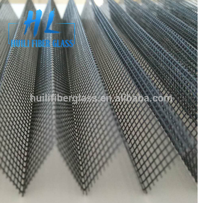 High Quality Polyester Plisse Screen/Insect Proof Pleated Window Screen