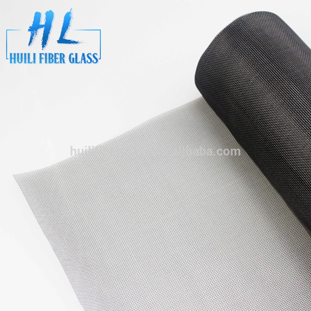 Professional Factory for Fiberglass Binding Tape - pvc coated fiberglass window insect screen with different colors – Huili fiberglass