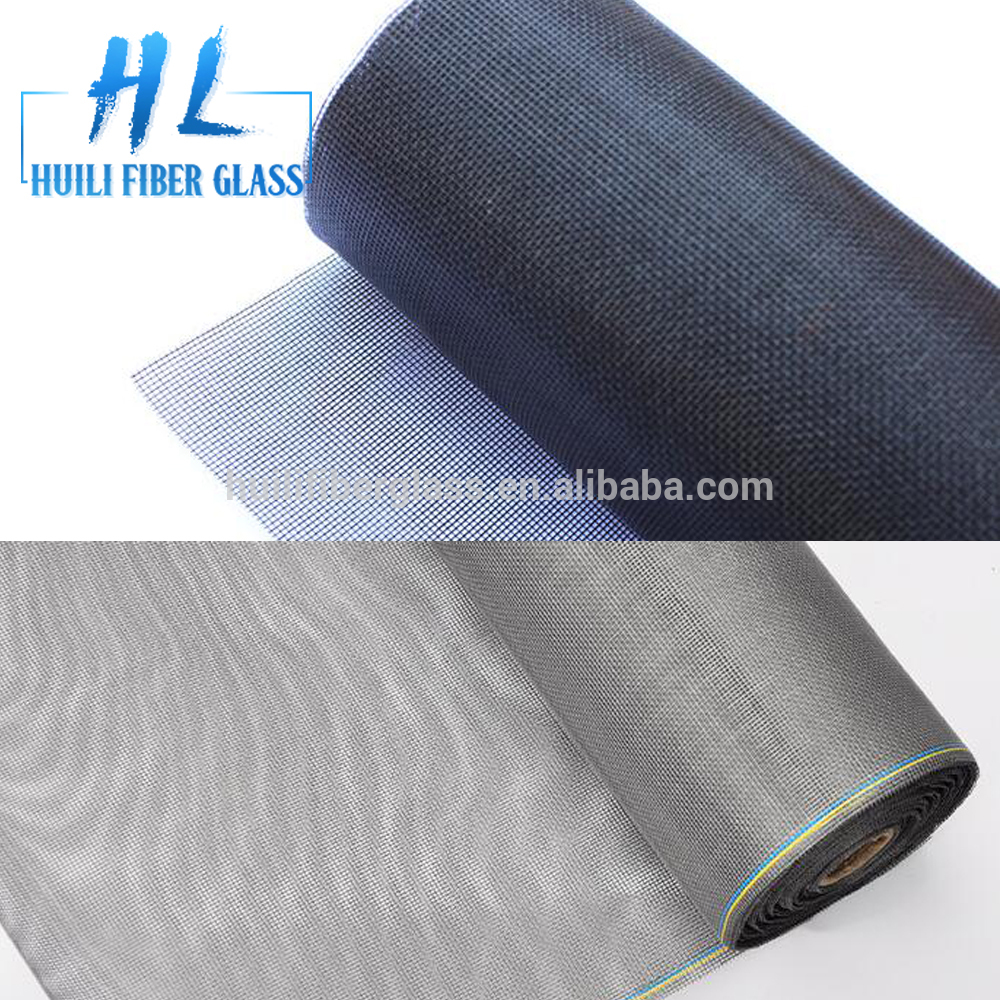 Top Grade Fiberglass Chopped Strand Mat 450g - Standard PVC coated light weight durable plastic coated fiberglass window insect screen – Huili fiberglass