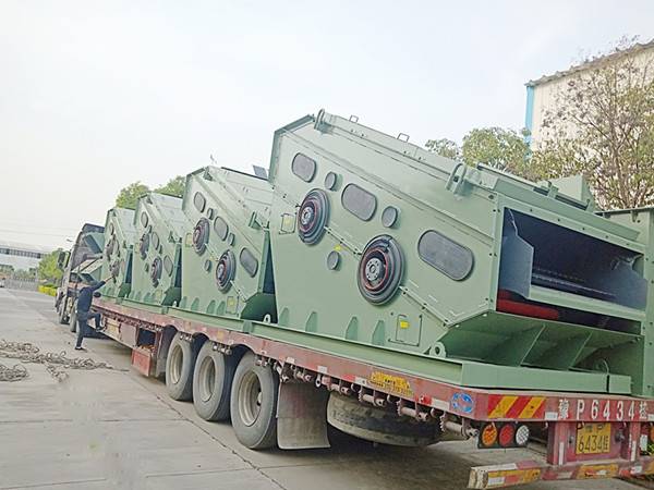 The unit composite screen of the lime kiln project in Shenglong, Guangxi has been shipped.
