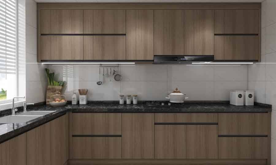 Brown Kitchen Cabinets | Custom Cabinet Maker