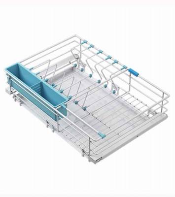 Stainless Steel Dish Drainer with Tray