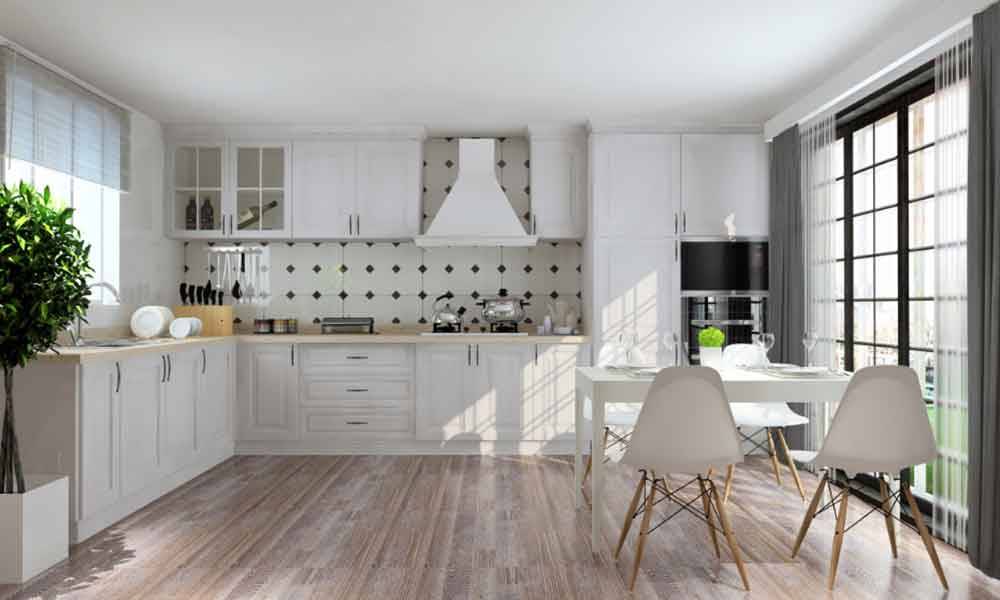 off white kitchen cabinets, Custom Kitchen Cabinet