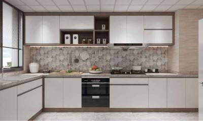 L-shaped Kitchen Remodel | Custom Kitchen Cabinets