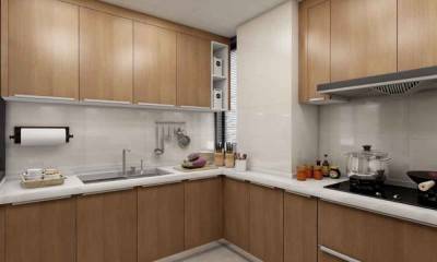 Custom Kitchen Cabinets Brown in Modern Design