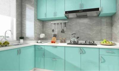 Sage Green Kitchen Cabinets by Custom Cabinet Manufacturer
