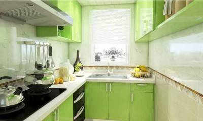 Green Kitchen Cabinet Made by Bespoke Kitchen Manufacturer