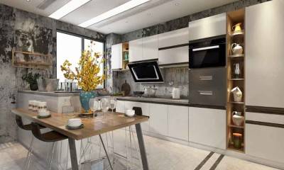 Modern White Kitchen Cabinets | Kitchen Design Ideas
