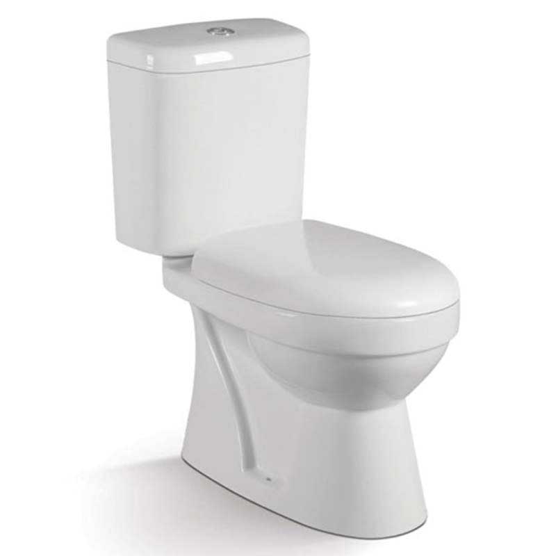 Two-piece Power Dual Flush Bathroom Toilet by Toilet Manufacturers in China