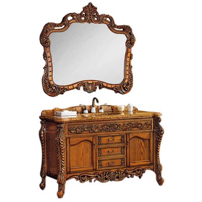 53-inch Marble Bathroom Vanity Sets | Antique Vanity Furniture