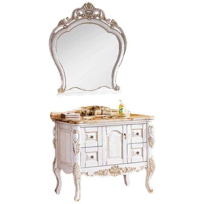 40-inch Classical Bathroom Vanity Cabinets | Bathroom Vanity Units