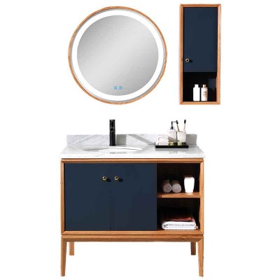 Bathroom Sinks and Vanities with Mirror, Wooden Bathroom Cabinets